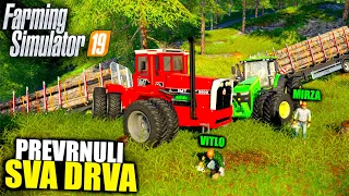 U ŠUMU SA IMT I JOHN DEERE ! * Mirza i Vitlo skoro prevrnuli sve *