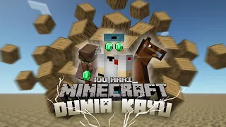 100 Hari di Minecraft Tapi di DUNIA PENUH KAYUUU 🪵🪵!!!