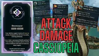 1 in a Million AD Cassiopeia Augment Combination - Absolutely Bonkers DPS | League 2v2v2v2 Arena