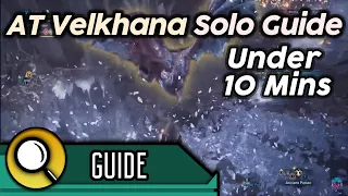 How to Solo AT Velkhana - Counter Build, Playstyle, Openings and Mechanics Explained | MHW Iceborne