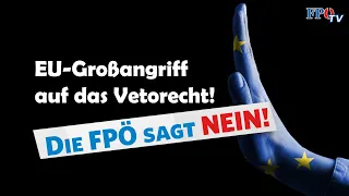 EU dreht völlig durch – FPÖ fordert Sicherstellung des EU-Einstimmigkeitsprinzips!