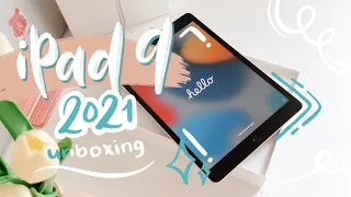 iPad 9th Generation (2021) UNBOXING + ACCESSORIES HAUL AND DECORATION