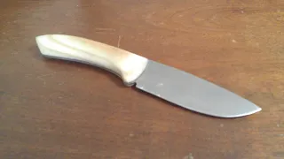 Making A Knife From A Saw Blade Part 2 (The Handle)