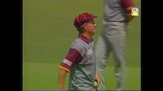 Absolute comedy gold. Ian Healy mimicking West Indian great Malcolm Marshall at the Gabba 1993/94