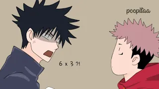 Jujutsu kaisen || What's 6x3? Meme