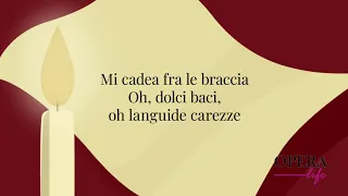 E lucevan le stelle - Tosca: Luciano Pavarotti - Lyrics