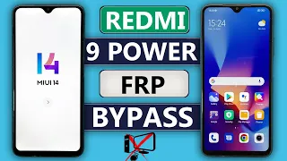 REDMI 9 POWER FRP BYPASS MIUI 14 | REDMI 9 POWER GMAIL/GOOGLE ACCOUNT UNLOCK | FRP BYPASS MIUI 14 |