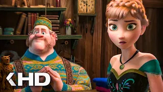 FROZEN Movie Clip - Anna meets Sven at the Big Summer Blowout (2013)