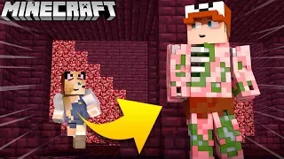 ZOMBIE PIGMAN TROLL?! - ZABAWA W CHOWANEGO W MINECRAFT (Hide and Seek) | Vito vs Bella