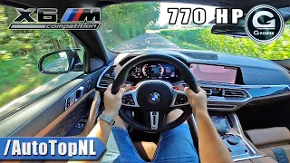 BMW X6M G-POWER 770HP *LOUD* POV Test Drive by AutoTopNL