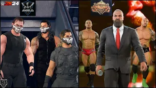 The Shield Vs Triple H's Evolution In WWE 2K24 | #wwe @WWE