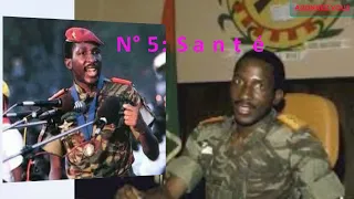 Les actions fortes de Thomas Sankara