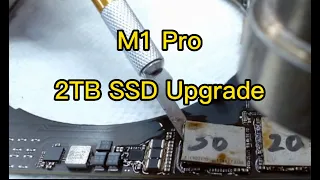 2TB SSD Upgrade - 2021 MacBook Pro M1 Pro A2485 16"