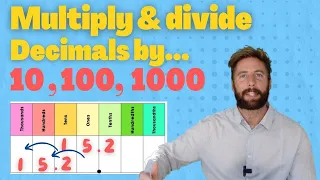 Multiplying And Dividing Decimals By 10 100 And 1000 | The Maths Guy