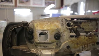 Repairing a rusty Mercedes-Benz R107 SL bulkhead - The complete solution from SLSHOP