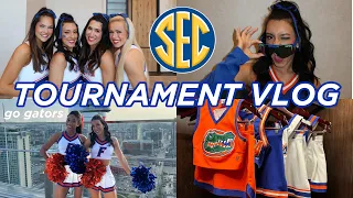 SEC CHAMPIONSHIP VLOG | SEC Tournament, Florida Gators, Cheer vlog