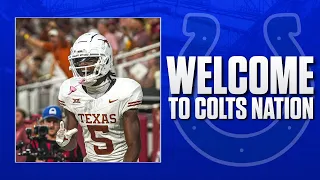 Indianapolis Colts Select Texas RECEIVER Adonai Mitchell At Pick #52 | Indy Adds An Explosive Weapon