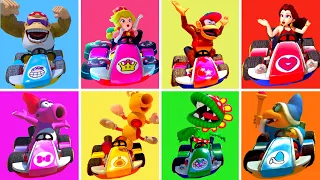 All DLC Characters WIN and LOSE Animations - Mario Kart 8 Deluxe