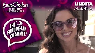 Lindita (Albania 2017) - Interview - Eurovision in Concert Amsterdam