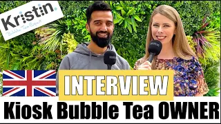 Киоск торгового центра Bubble Tea, Великобритания ~ Интервью!