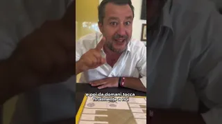 MATTEO SALVINI SULLE ELEZIONI 25 SETTEMBRE