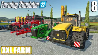 I UPGRADED THE FARM WITH NEW TRACTORS! | The XXL FARM - Timelapse #8 | Farming Simulator 22