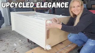 Upcycled Elegance: Coffee Cabinet Transformation!