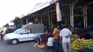 ميدان سبيه سوق مركزي في مشهد إيران رخيص و قوي