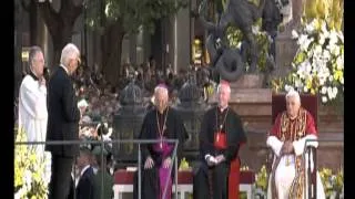 Papst Benedikt XVI. in Bayern (1: Ankunft in München), 2/3