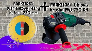 PARKSIDE® Úhlová bruska PWS 230 D4! PARKSIDE® Winkelschleifer! Углошлифовальная машина - болгарка!