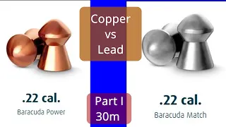 Copper versus lead versus lead free pellets in .22