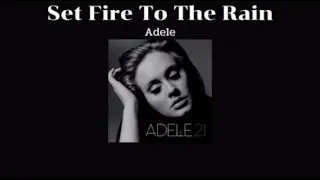 Set Fire To The Rain- Adele | แปลไทย