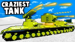 CRAZIEST LEGO Russian TANK Ever Made DESTROYS Army Invasion! (Brick Rigs Gameplay)