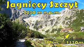 Jagnięcy Szczyt przez Dolinę Kieżmarską Tatry Wysokie