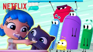 Brush Your Teeth Song Music Video ft. StoryBots & Friends 🦷 Netflix Jr. Jams