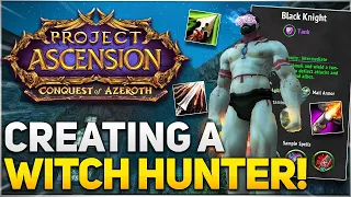 I CAN BE A BLACK KNIGHT? FOUR SPECS?! | Conquest of Azeroth CLOSED ALPHA | Project Ascension