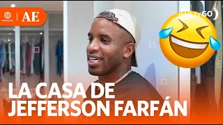 ¿What's in Jefferson Farfán's house? | América Espectáculos (TODAY)