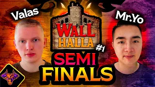 Valas vs Mr Yo another crazy gameplay in Wallhalla Semifinal #ageofempires2