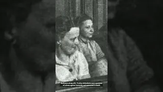 Execution of Nazi SS camp guard Jenny Barkmann WW2