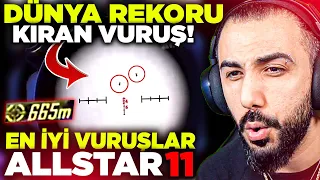 HAVADA DÜNYA REKORU KIRAN VURUŞ!! 665 METRE 😮 EN İYİ VURUŞLAR ALLSTAR #11 | PUBG MOBILE