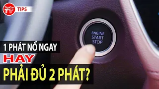 Nên khởi động 1 phát ăn ngay hay kích hoạt hệ thống điện xong mới khởi động? | TIPCAR TV