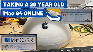 Taking a 20 year old iMac G4 online with Mac OS 9.2.2 // Will it work?