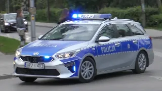 [HORN] Alarmowo Polska Policja - Kompilacja przejazdów oznakowanych i nieoznakowanych radiowozów