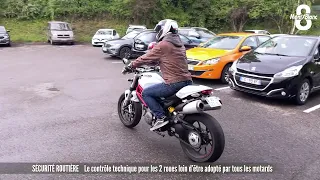 Le contrôle technique des 2 roues fait jaser