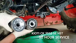 Kioti 50 Hour Service CK3510 se