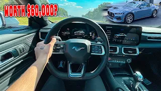 FIRST DRIVE IN A 2024 MUSTANG GT! *POV PULLS*