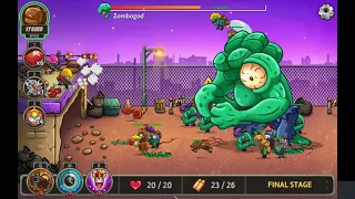 Just Playin' Zombo Buster Rising Lvl. 30 - Final Level *** Zombogod Boss Battle ***