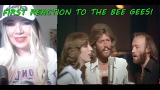 Canadian Metal Chick First Reaction to The Bee Gees! Too Much Heaven!