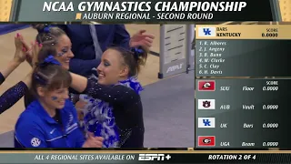 NCAA Women's Gymnastics Auburn Regional Semi 1