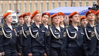 Парад на Праздновании 220-летия пожарной охраны Санкт-Петербурга 30.06.2023 #парады